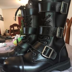 Combat Boots by Demonia  size 9